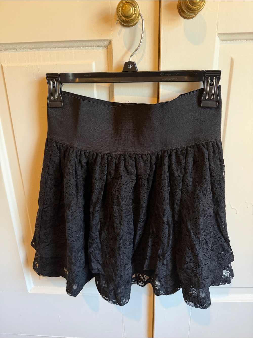 Divided by H&M Black Lace Circle Skirt